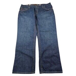 Ariat FR Jeans NWT Men's 42x30 M4 Relaxed Basic Boot Cut Western Denim Cowboy